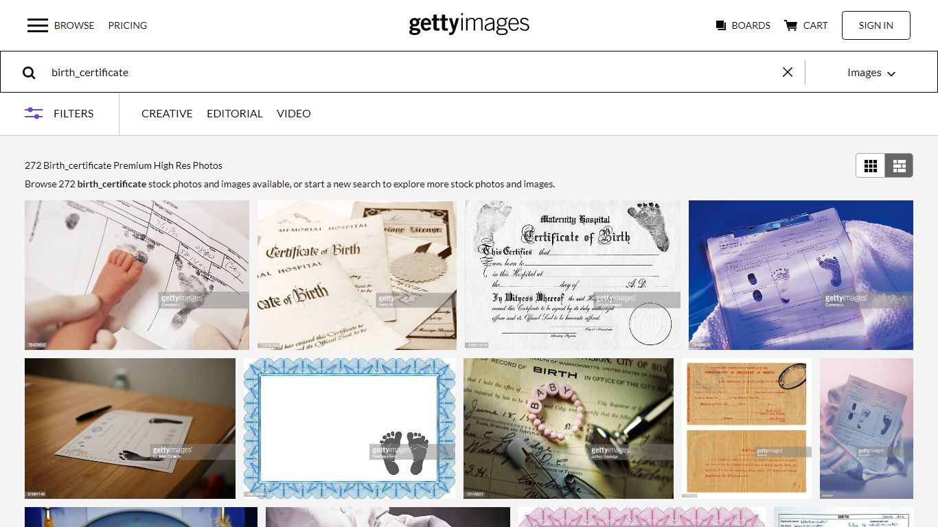 Birth Certificate Photos and Premium High Res Pictures - Getty Images